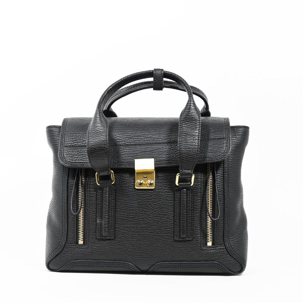3.1 Phillip Lim Black Medium Pashli Satchel